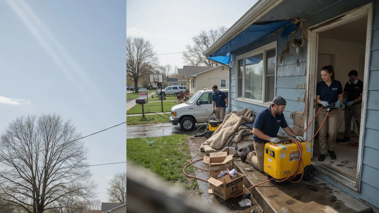 Basement Flood Cleanup in Portland, MI near me